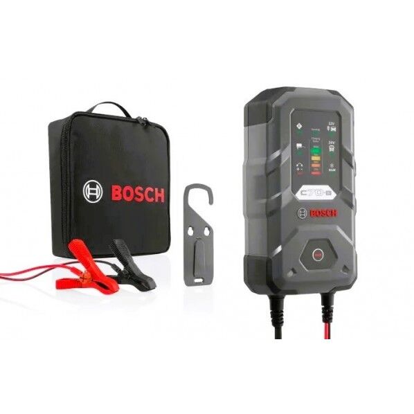 ボッシュ株式会社 バッテリー充電器(12V/24V用 モードセレクト・自動パルス充電 BBC-C70-B 1個