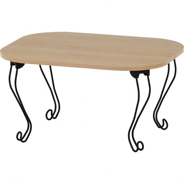 ねこ脚テーブル 6048 ナチュラル（木目）