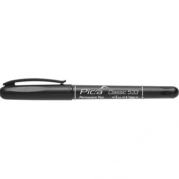 Pica Classic パーマネントペン(細) 0.7mm 黒 533/46/SB 1本