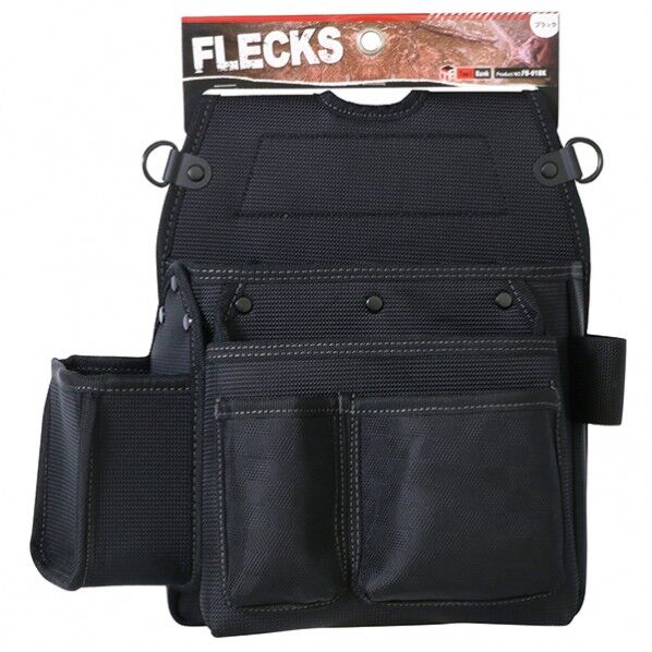 FLECKS(フレックス) 腰袋 L FB-01BK 1個