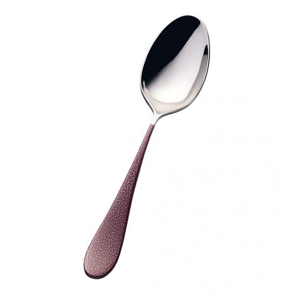 18-8エナメルレッド デザートスプーン