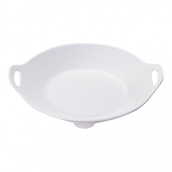 ジェーンユーロ メラミン取手付浅型ポット