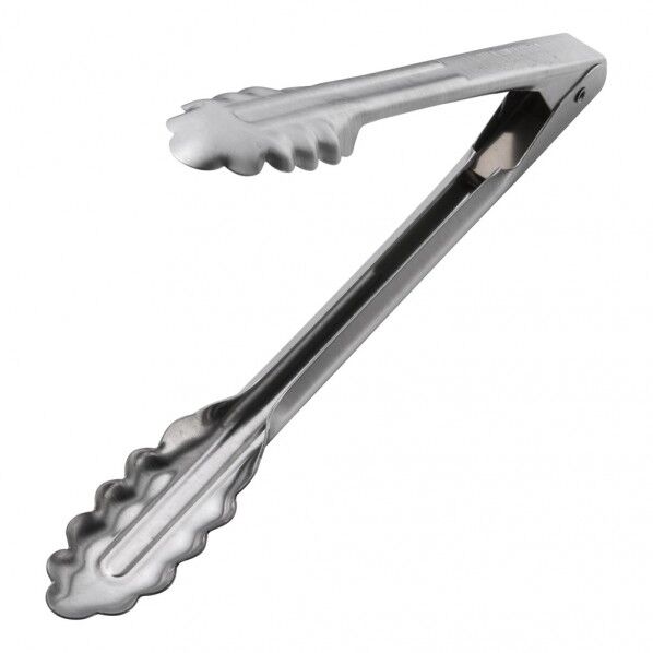 エドランド 18-0エドランド万能トング ストッパー付 小 小 BBV08003 1個