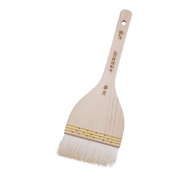 一高 NEO料理刷毛 華月(埋込式山羊毛) 90mm 90mm BHK7806 1個