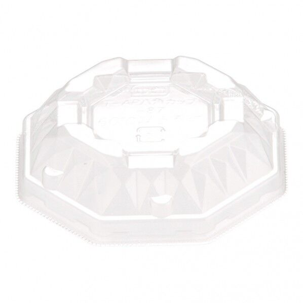 AP八角カップ-87 嵌合蓋 エコ(50入) XKT7202 1個