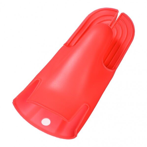 シリコンミトン (片手1枚) レッド DMT0401 1個