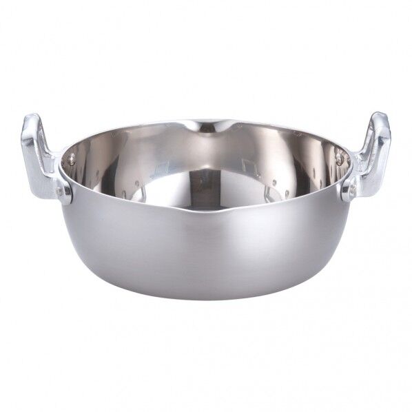 クラッド鋼 両手雪平鍋 AYK6901 1個