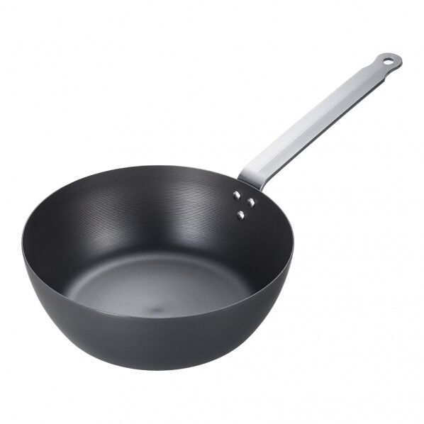 イシガキ産業 デリッシュライフ 窒化鉄 深型フライパン 24cm 4607 1個
