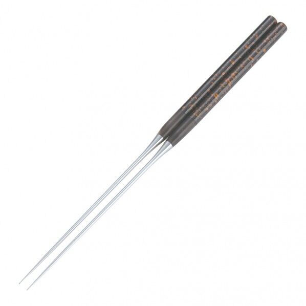 歌舞伎調 盛箸 黒金茶 165mm 黒金茶 165mm BML1102 1個