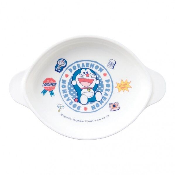 OSK(オーエスケー) ポリプロピレンお子様食器 「ドラえもん」 小皿 CB-34(4096) 1個