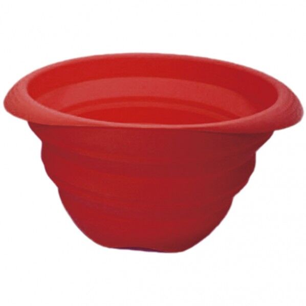 シリコン折りたたみボール レッド ABCE401 1個