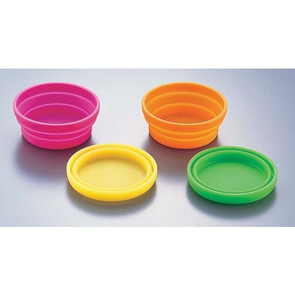 シリコンアイスカップ 4色セット WAI1301 1個