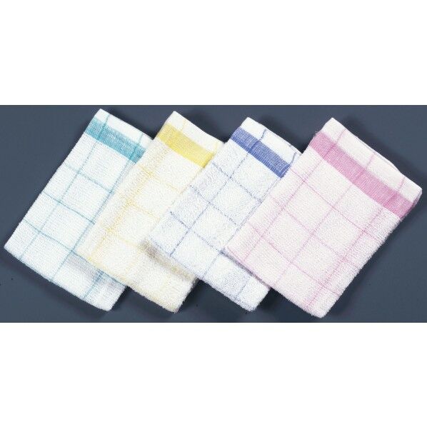 格子ダスター(12枚入・アソート) JDS2001 1個