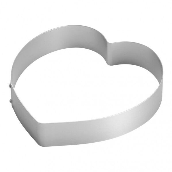 アルミ ハート型トルテリング 大 WTL29001 1個