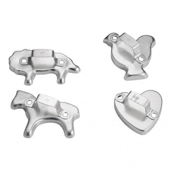 アルミ ♯1クッキー抜型 (4ヶ入) WKT21 1個