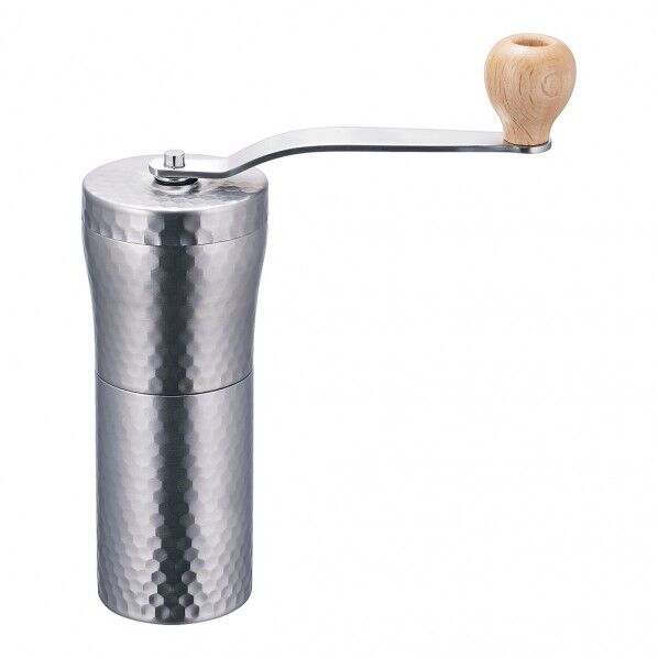 ステンレス コーヒーミル(セラミック刃)槌目 FSL0701 1個