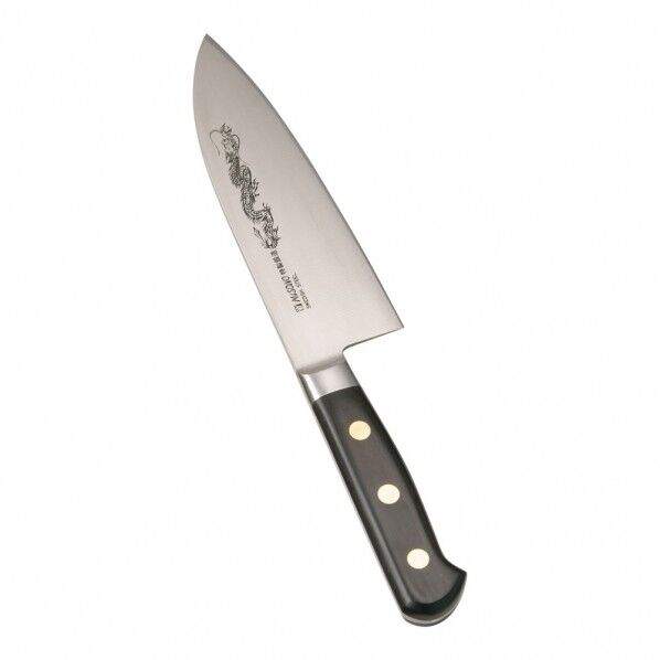 スウェーデン鋼(龍彫刻入)洋出刃