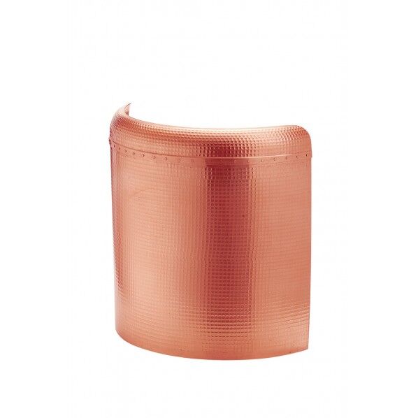 銅 フード付天ぷら鍋ガード(槌目入り) 40cm BTVI701 1個