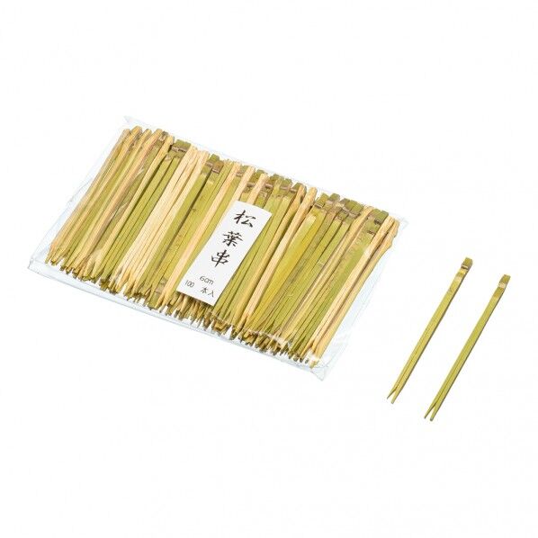 竹製松葉串(100本入) 60mm DKS07060 1個