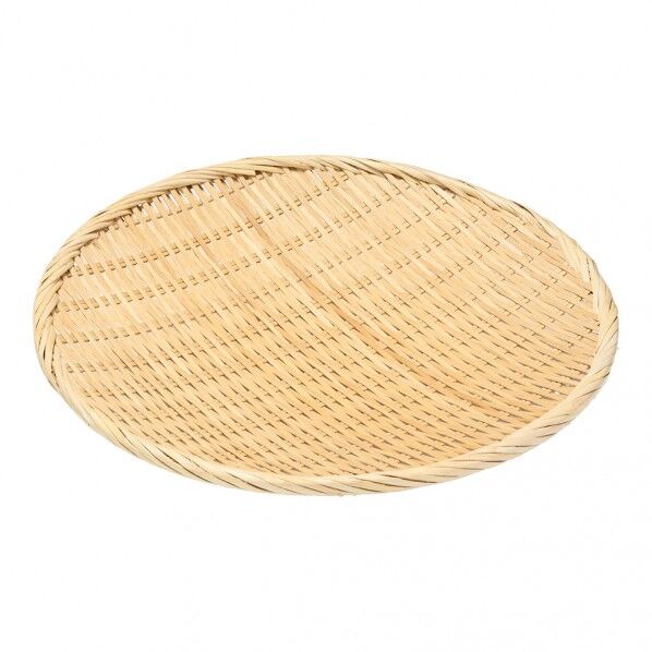 竹製 丸盆ザル(並)