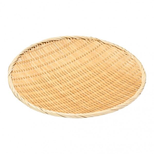 竹製 丸盆ザル(並)