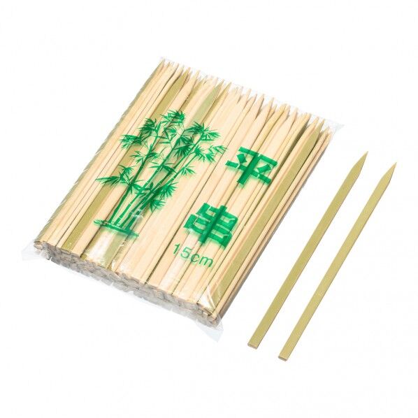 竹製 平串(100本入) 150mm DKS1615 1個