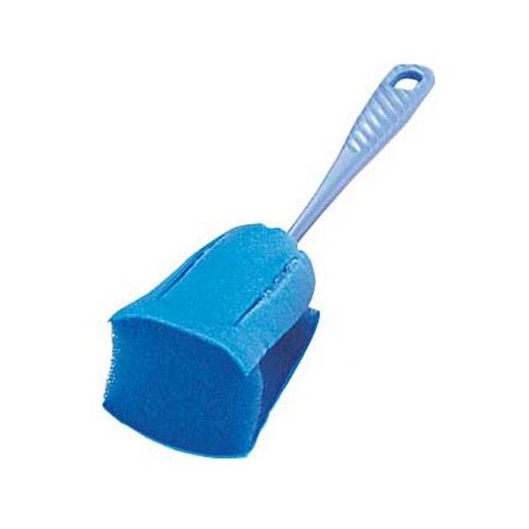 べっぴんさん コップ用柄つきスポンジ ブルー JBT0401 1個