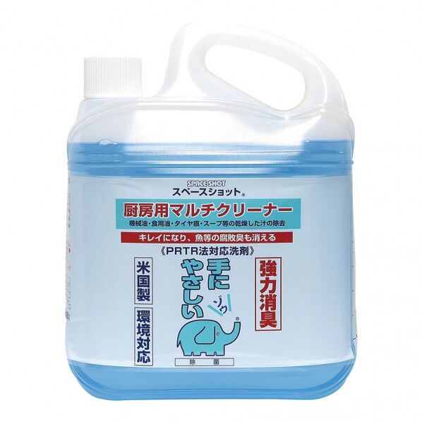 オーブ・テック スペースショット 厨房用マルチクリーナー 4L 1個...