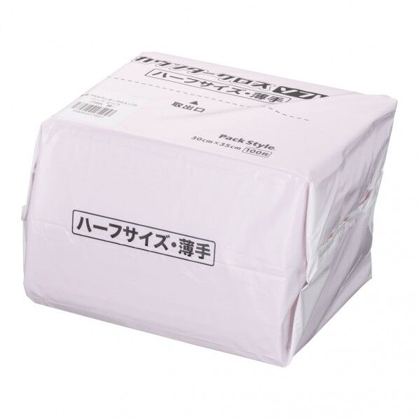 PSカウンタークロス ソフト HS 薄手(100枚入) ピンク JKU0101 1個