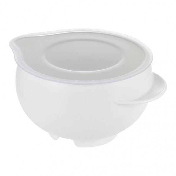らくチンお料理ボウル たれーぬ ホワイト M ATL5001 1個