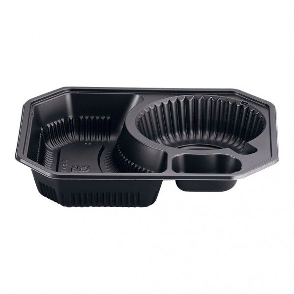 つけ麺 本体 (50入) 黒 GTK8601 1個