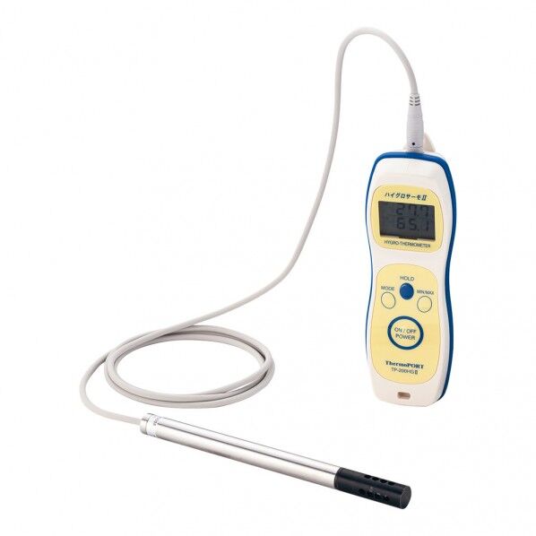 ThermoPORT(サーモポート) ハンディ温湿度計ハイグロサーモ2. TP-200HG2.-S 1個