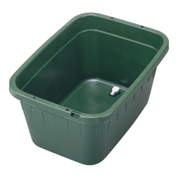 新輝合成 角型タライジャンボ水抜栓付60型モスグリーン 62L モスグリーン 02200 1個...