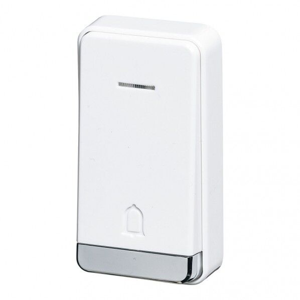 ELPA電池を使わないワイヤレスチャイム 押しボタン