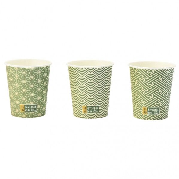 日本の地紋カップ(100個入) 5オンス XKT9401 1個