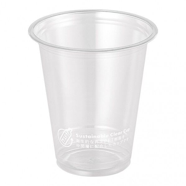 サンナップ VFBサステナブルクリアカップ ムジ 370ml 50個