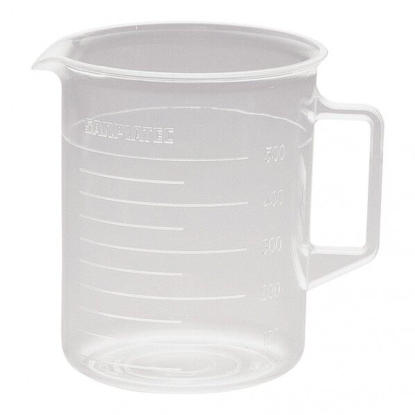 TPX手付きビーカー500ml 104 x 118 x 140 mm BBC04054 1