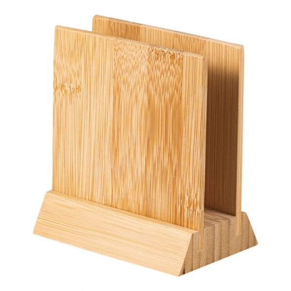 シンビ 竹製メニューブックスタンド