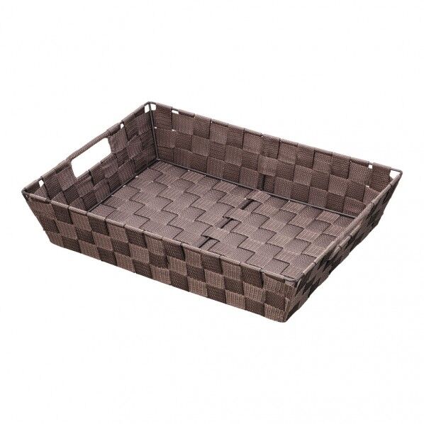 浅型バスケット取っ手付A4