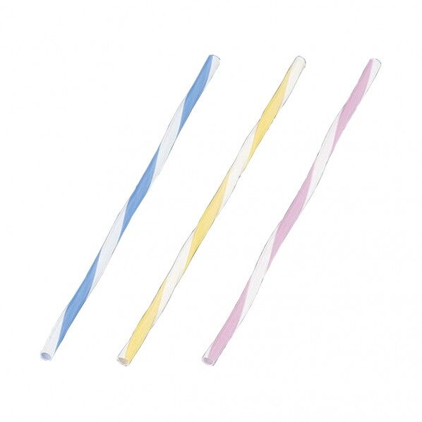 キュアストロー スパイラルストロー裸 EST5501 500本