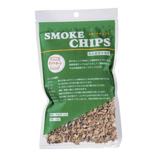 スモーク用チップホワイトオーク (1袋100g入) DSM3606 1個