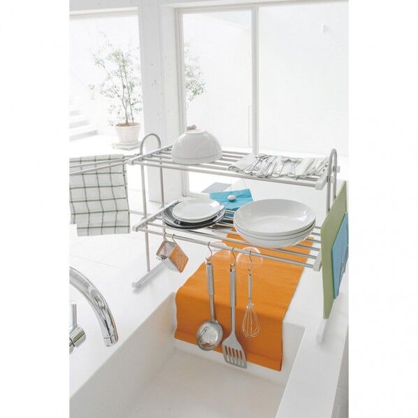 置棚2段 63.8×24×50cm DOK0501 1個