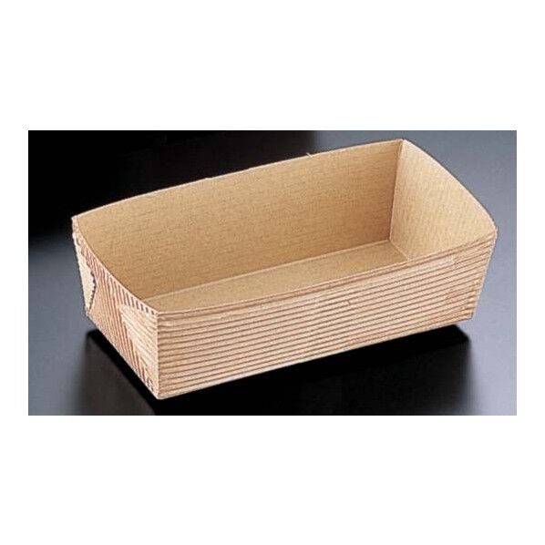 ベーキングトレー (50枚入) 茶無地 WBC4401 1個