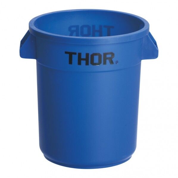 ラウンドコンテナ ブルー 38L KTL3844 1個