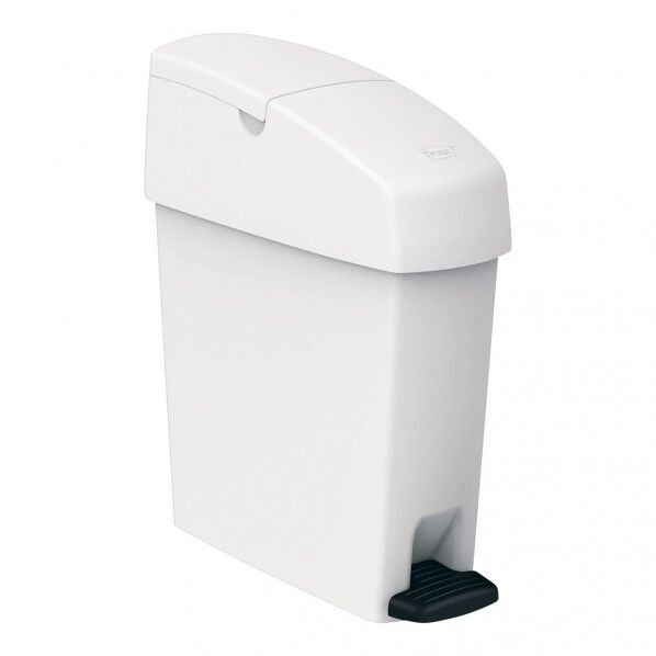 サニタリーステップオンコンテナ ホワイト 11L KTLO601 1個