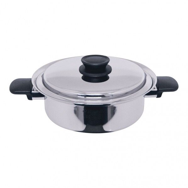 18-0スピーネ 両手鍋 浅型 23cm ASP5301 1個