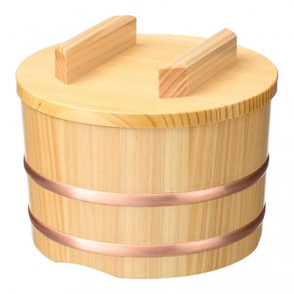 椹・ちらし桶(ウレタン塗装)蓋付 深型