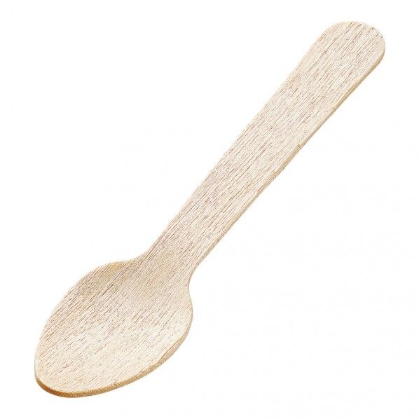 紙完封木製デザートスプーン(500本入)