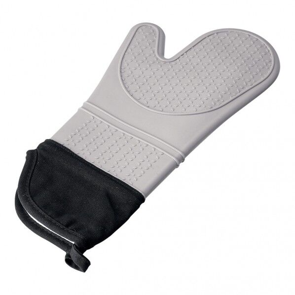 シリコンオーブンミット(片手) グレー 10インチ DOCE501 1個