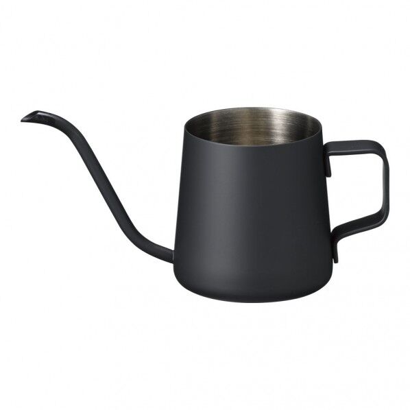 18-8コーヒードリップポット 蓋無 (耐熱ブラック塗装) 240cc FDLE001 1個